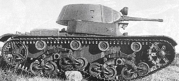 Легкие танки Т-26. 