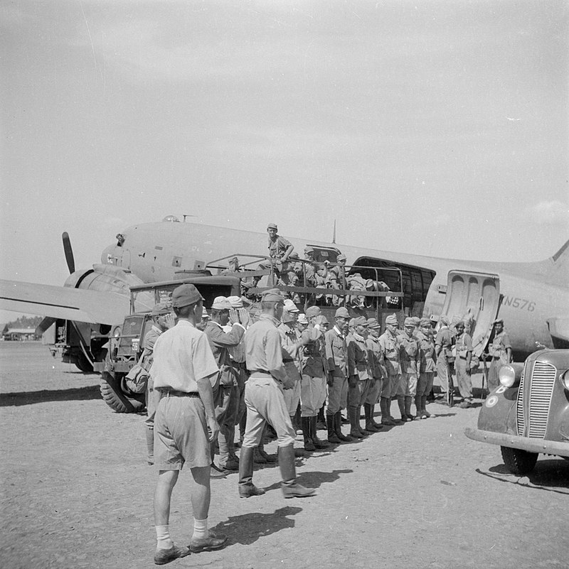 Репатриация японских военнопленных с Голландской Ост-Индии. 1946 г.