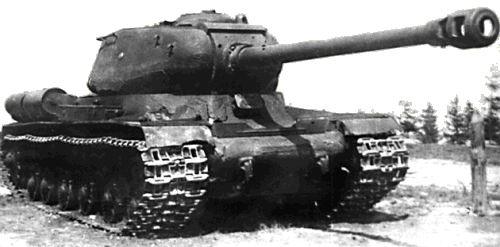 Тяжелый танк ИС-2.