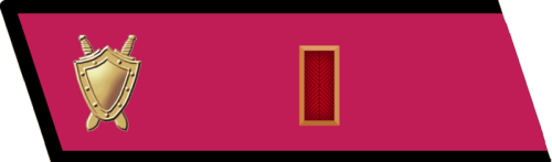 Петлица военного юриста 3-го ранга к сентябрю 1939 г.