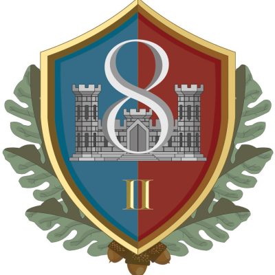 Знак 8-го инженерного батальона поддержки.