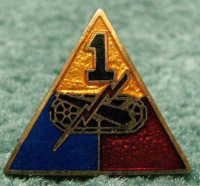 Знак 1-й бронетанковой дивизии.