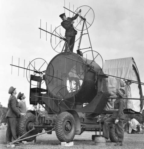 Зенитный прожектор SLC Mark VI. 1941 г. 