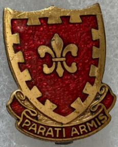 Знак 117-го дивизиона полевой артиллерии.