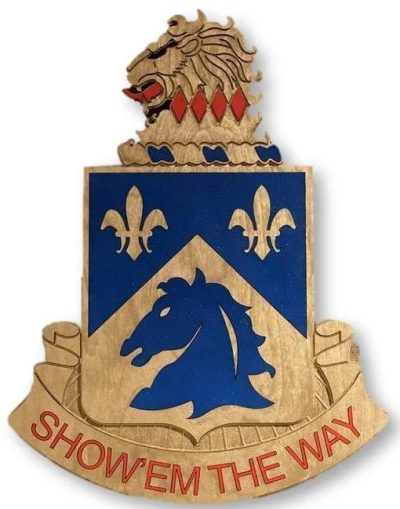 Знак 117-го кавалерийского полка.