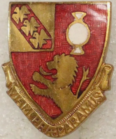 Знак 119-го полевого артиллерийского батальона.