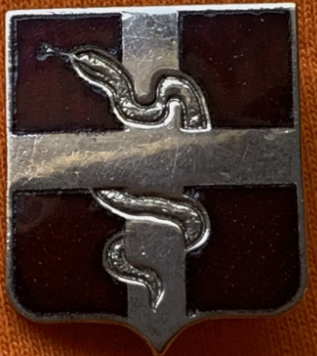 Знак 57-го медицинского батальона.