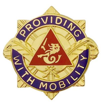 Знак 57-го транспортного батальона.