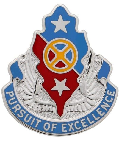 Знак 168-го батальона поддержки.