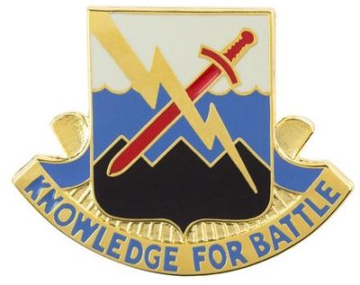 Знак 102-го батальона военной разведки.