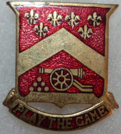 Знак 103-го полка полевой артиллерии.