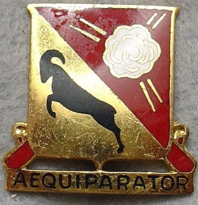 Знак 59-го дивизиона полевой артиллерии.