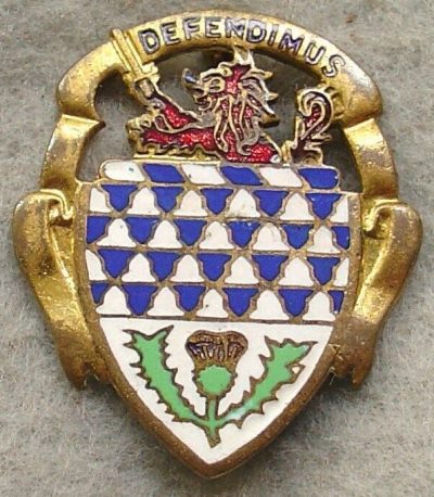 Знак 59-го дивизиона береговой артиллерии.
