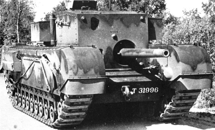 САУ Churchill Gun Carrier Mk. I.