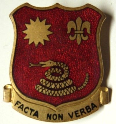 Знак 143-го дивизиона полевой артиллерии.