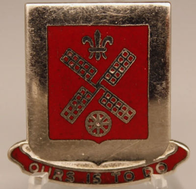 Знак 61-го инженерного батальона.