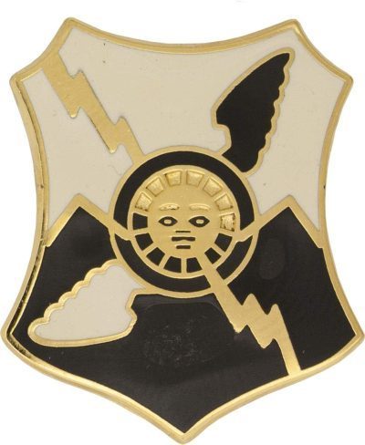 Знак 61-го артиллерийского дивизиона ПВО.