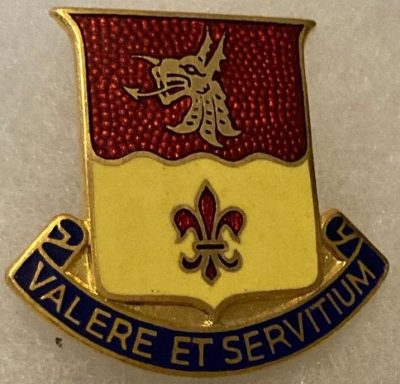 Знак 124-го артиллерийского полка.