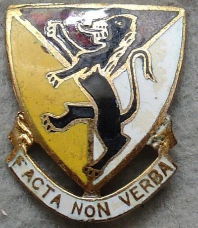 Знак 124-го полевого артиллерийского дивизиона.
