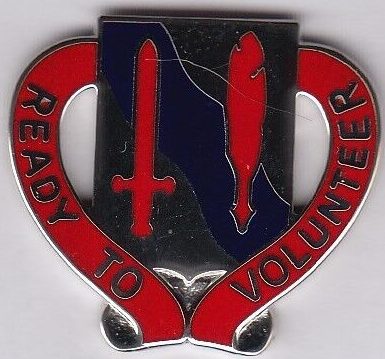 Знак 105-го батальона кадровой службы.