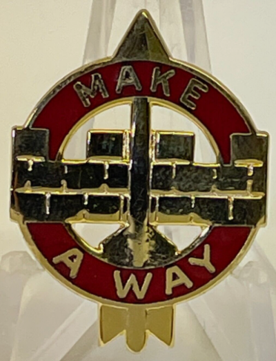 Знак 124-го транспортного батальона.