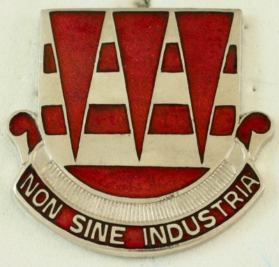 Знак 63-го инженерного батальона.