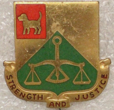 Знак 175-го батальона военной полиции.