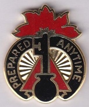Знак 84-го артиллерийского дивизиона.