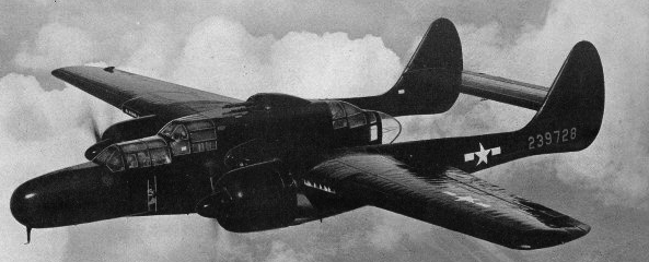 Истребитель Northrop P-61-В.