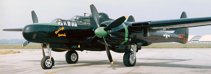 Истребитель Northrop P-61-С.