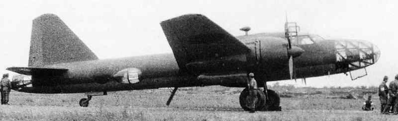 Истребитель-перехватчик Mitsubishi Ki-109.