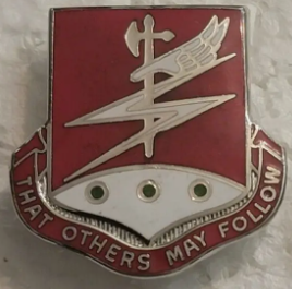 Знак 127-го инженерного батальона.