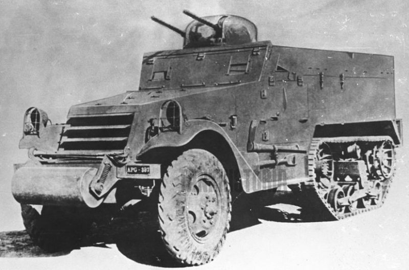 T1E3 с двойной авиационной турелью калибра .50. 1944 г.