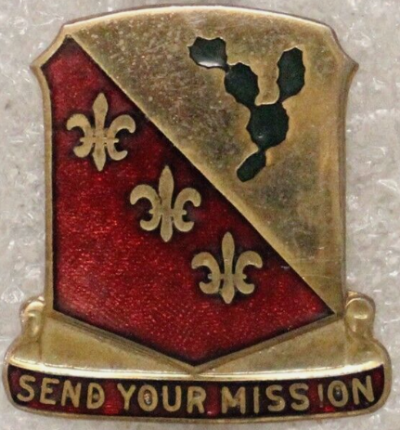 Знак 129-го дивизиона полевой артиллерии.