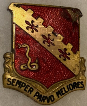 Знак 130-го полка полевой артиллерии.