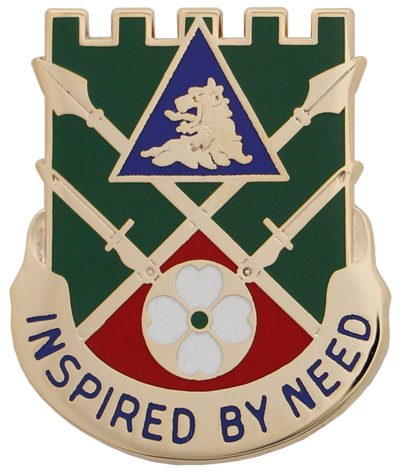 Знак 109-го батальона военной полиции.