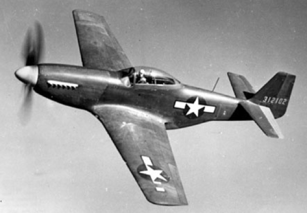 Истребитель North American Mustang P-51D. 1944 г.