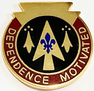 Знак 154-го транспортного батальона.