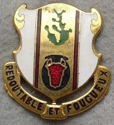 Знак 185-го полка полевой артиллерии.