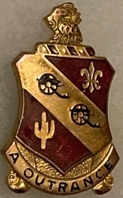 Знак 112-го полка полевой артиллерии армии.