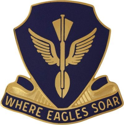 Знак 132-го авиационного батальона.