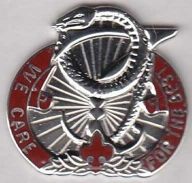 Знак 91-й обшей больницы армии США.