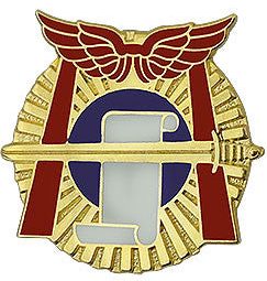 Знак 91-го батальона по гражданским делам.