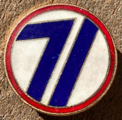 Знак 71-й пехотной дивизии.