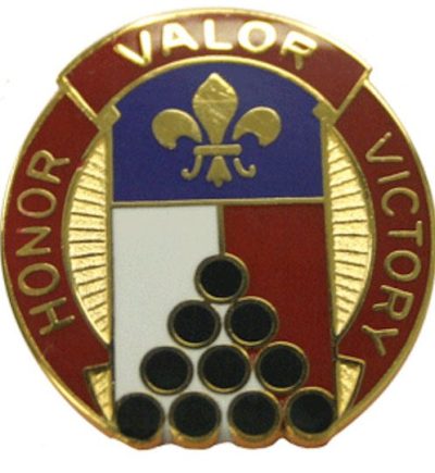 Знак 113-го полка полевой артиллерии.