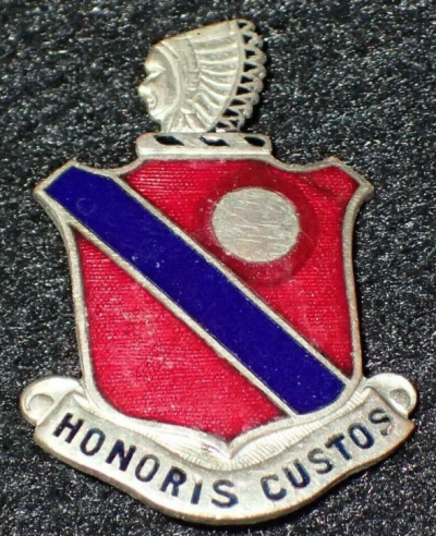 Знак 189-го полка полевой артиллерии.