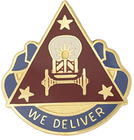 Знак 190-го транспортного батальона. 
