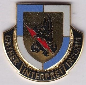 Знак 134-го батальона военной разведки.