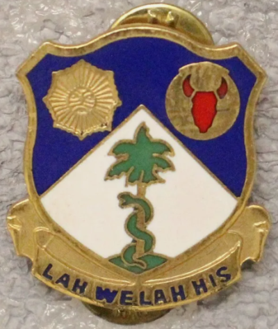 Знак 134-го пехотного полка.