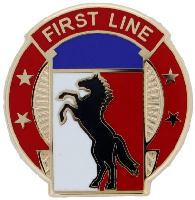 Знак 113-й армейской бригады поддержки.